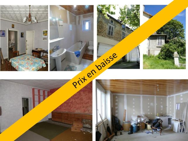 Maison à rénover avec local commercial et logement indépendants Maurs, 15