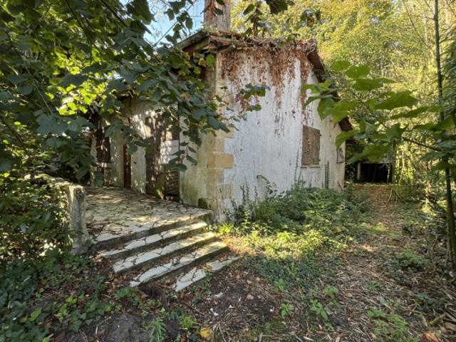 Maison à rénover entièrement sur parcelle boisée de 1100m2 M