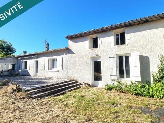 Maison à rénover fort potentiel 155 m² avec jardin et chai 17m2– proche centre et mer