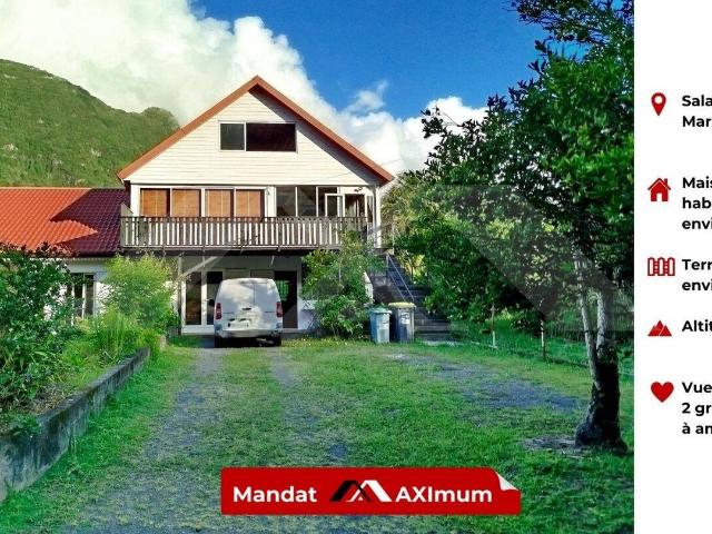 Maison à rénover 400 m² Salazie Mare à Goyaves