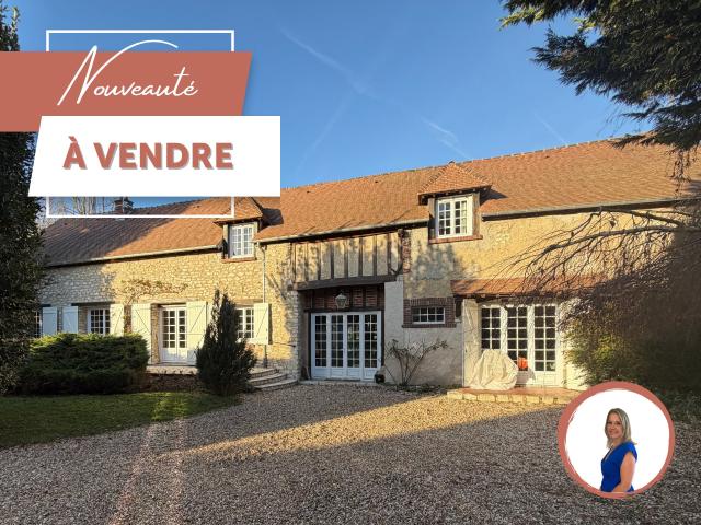 Maison ancienne pleine de charme, dépendance, bien rare à la vente proche Houdan
