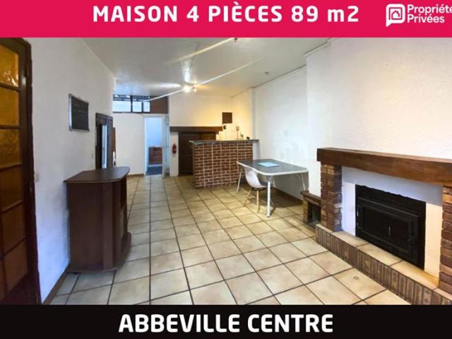 Maison abbevilloise 4 pièces 89 m2 Abbeville centre