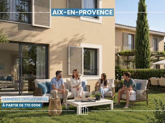 Maison Aix en Provence 4 pièces LE CLOS DES ROSES PROX COMMODITÉS