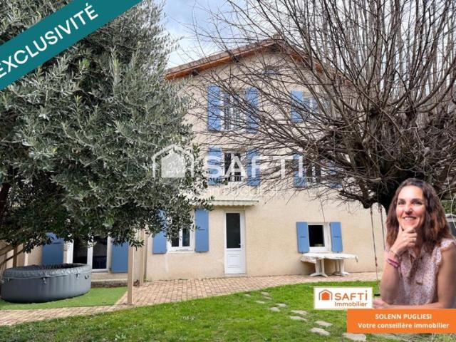 Maison alliant calme et ville