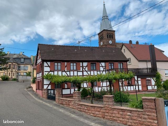 MAISON ALSACIENNE à colombages centre de Hochfelden