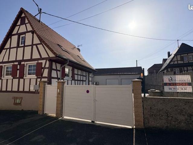 Maison alsacienne rénovée 93m2 à Riedseltz