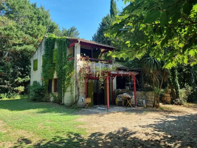Maison + appartement sur grand terrain arboré