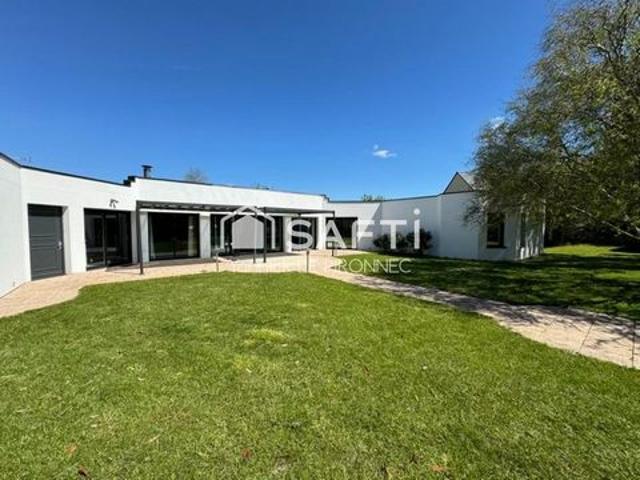 Maison architecte campagne 187m² et PMR