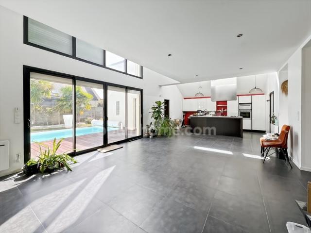 Maison architecte La Mézière piscine proche Rennes 145m² La Mézière