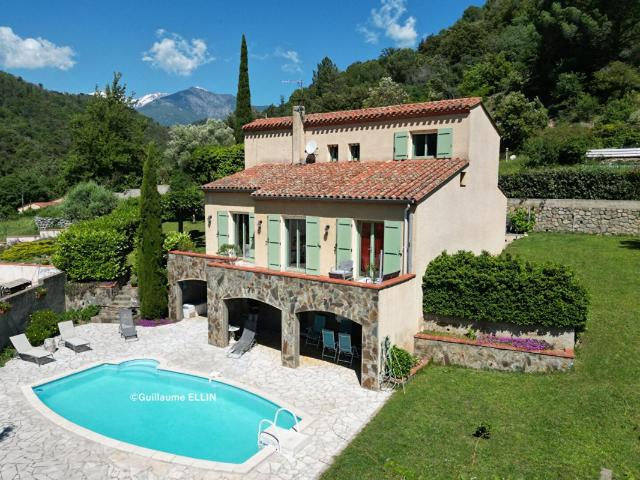 Maison Arles sur Tech 144m2 panorama grandiose