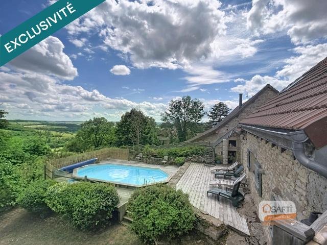 Maison atypique avec vue exceptionnelle 140m² Mont Saint Jean