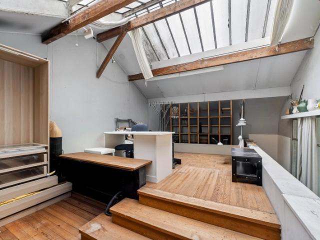Place Monge Maison / Atelier d'artiste 87,25 m²