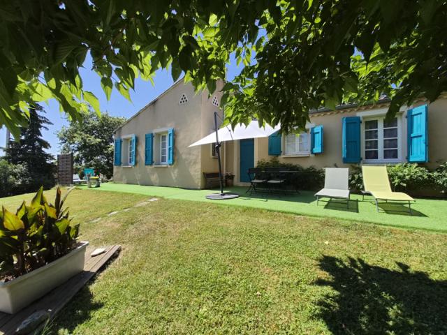 Atypique maison de plain pied