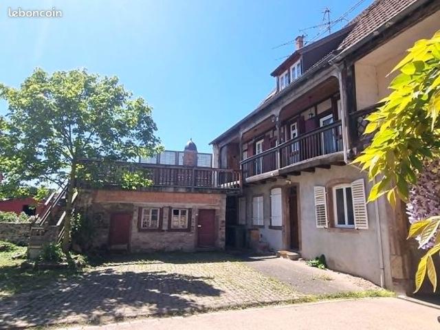 Maison avec 2 grands apparts, cour et jardin