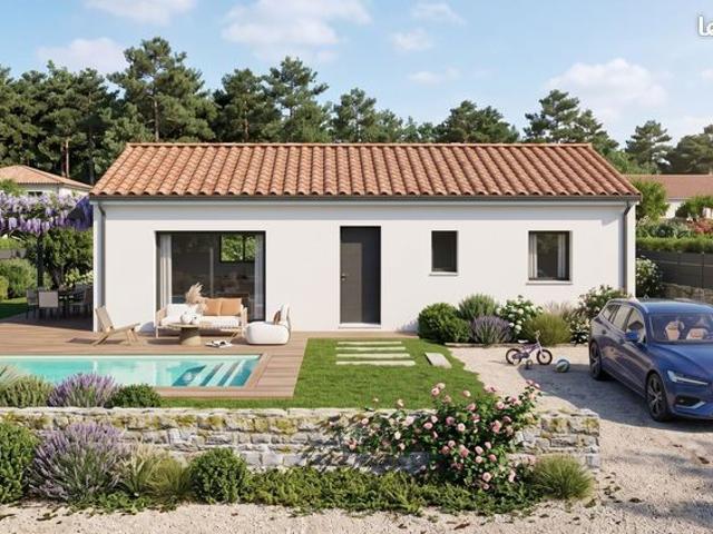 Maison avec terrain de 400 m² en plein centre d'ANDREZIEUX BOUTHEON 42
