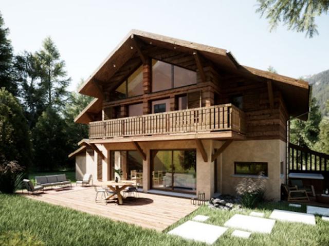 Chalet avec terrasse