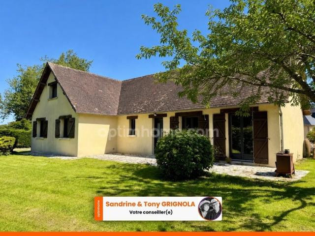 Maison avec vie de plain pied, 5 chambres, grand séjour, gar. 150m² Lisieux