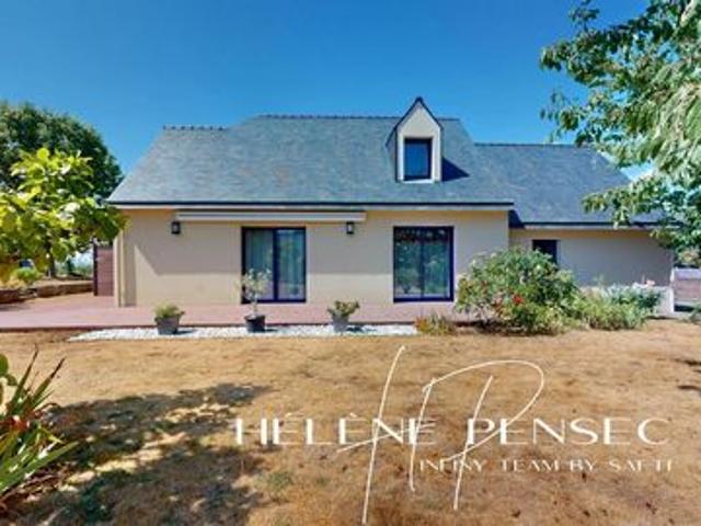 Maison avec vie de plain pied, à moins de 5 minutes des plages et joli jardin de 1050 m². visite virtuelle disponible