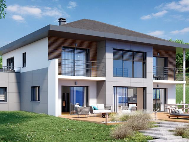 Maison avec vue lac
