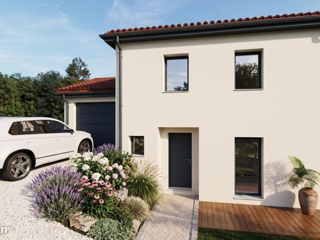 Maison avec vue magnifique à CELLIEU 42