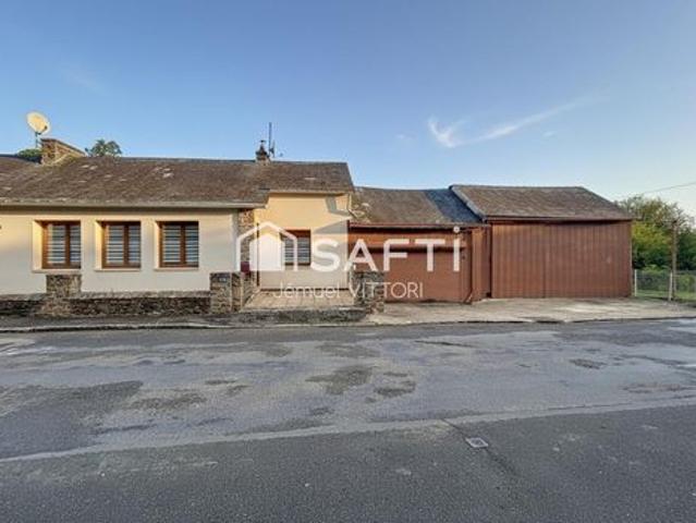 Maison avec vue sur la rivière au cœur de Chailland