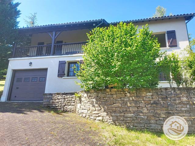 Maison avec vue panoramique sur les Gorges de l'Aveyron – Te. 153m² Monteils