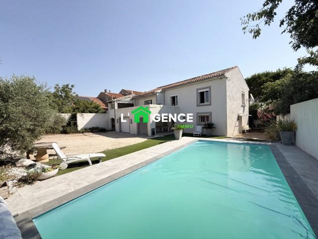 Maison avec appartement indépendant, piscine, jacuzzi et sauna