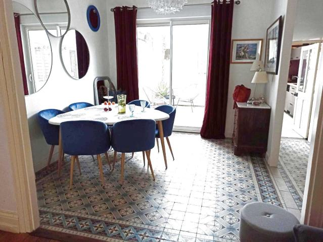 Maison avec cour en vente quartier Bénédictine à deux pas de. 104m² Fécamp