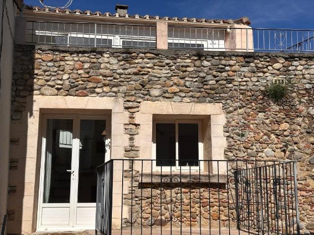 Maison avec deux terrasses 54m² Pauligne