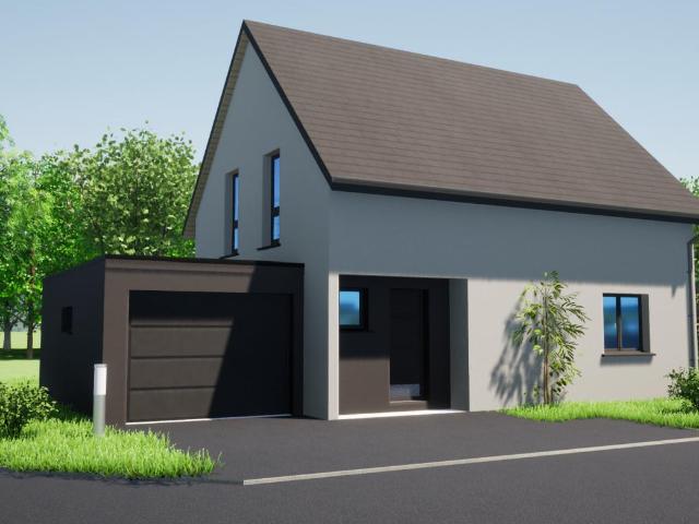 maison avec garage secteur LARGITZEN