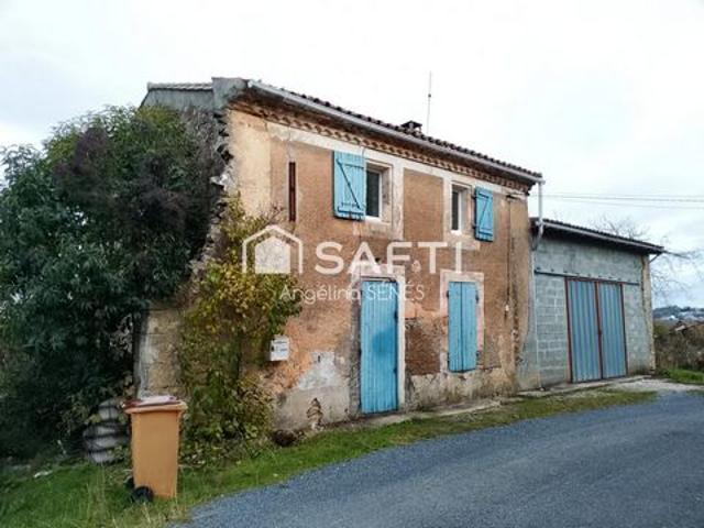 Maison avec grande garage et dépendances