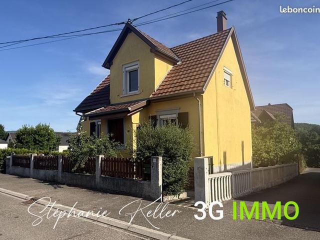 Maison avec jardin à Gresswiller – 69,02 m² habitables sur 411 m² de terrain
