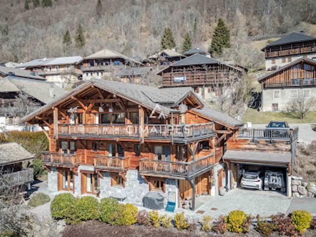 Chalet avec vue panoramique et terrasse