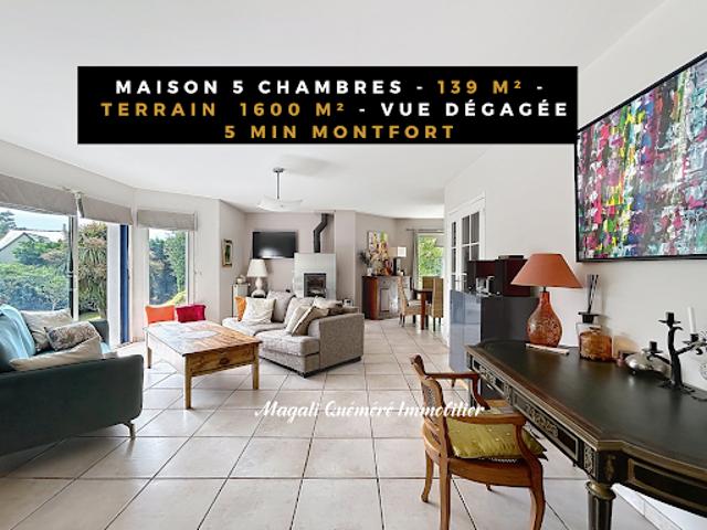 Maison avec jardin et terrasse