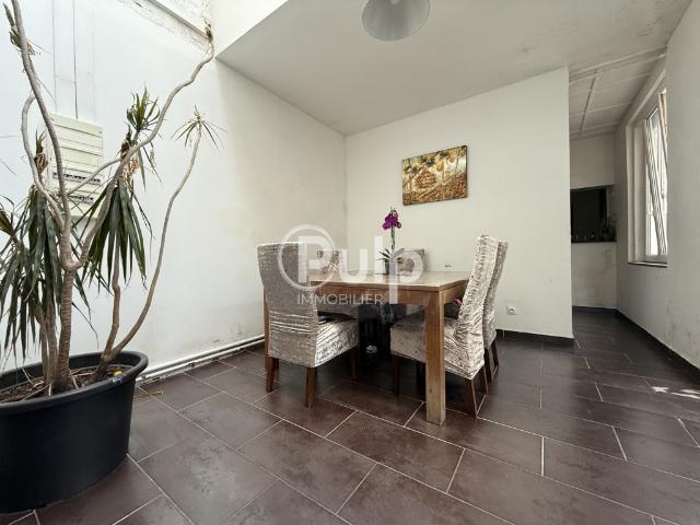 Maison avec local commercial à vendre à hénin beaumont