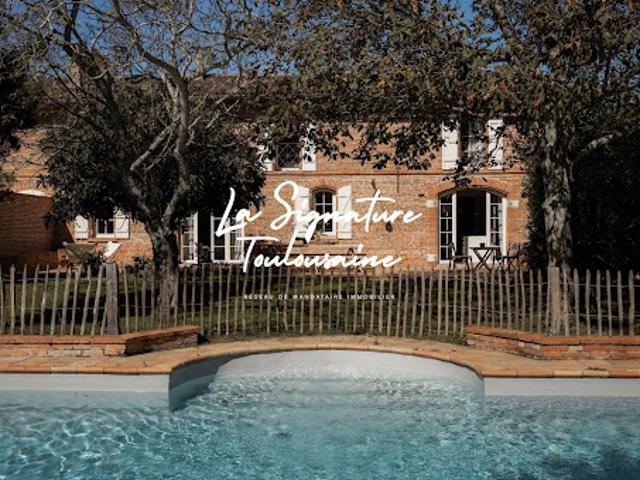 Maison avec piscine et jardin