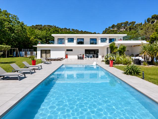 Maison avec piscine et jardin