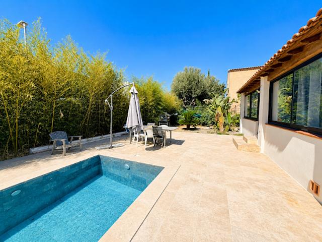 Maison avec piscine et jardin