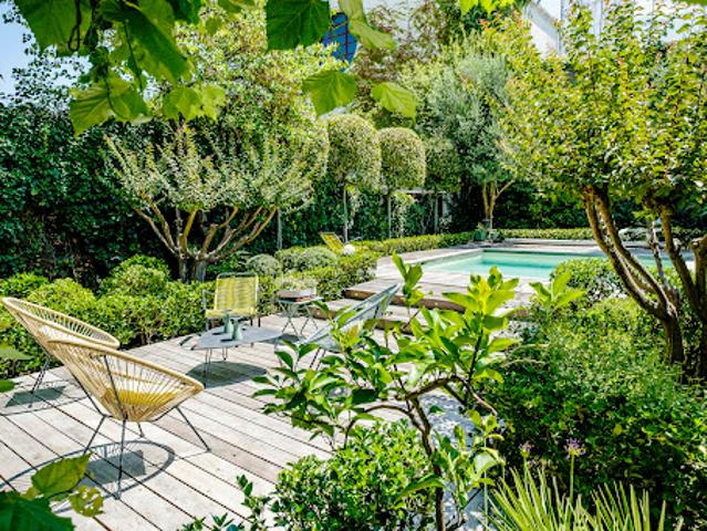 Maison avec piscine et jardin