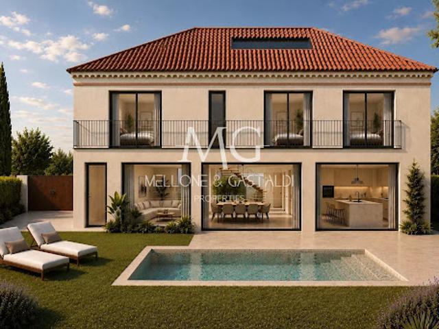 Maison avec piscine et jardin