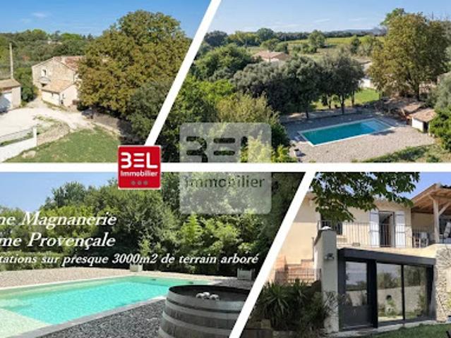 Maison avec piscine et jardin