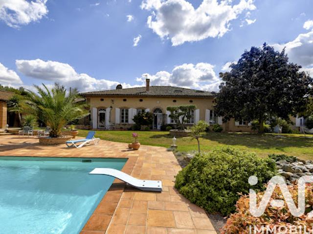 Maison avec piscine et jardin