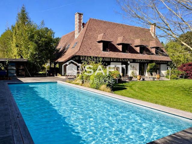 Maison avec piscine et jardin