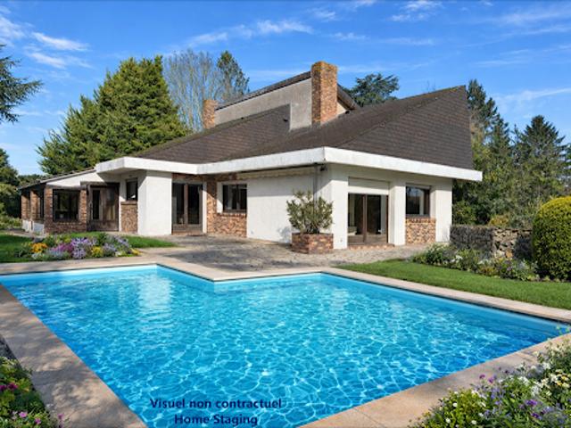 Maison avec piscine et jardin