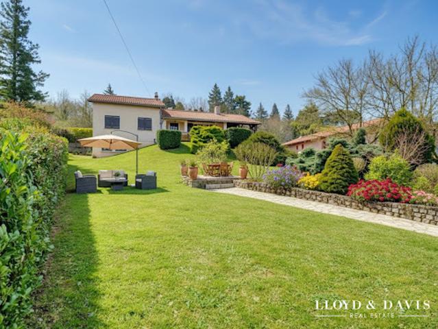 Maison avec piscine et jardin