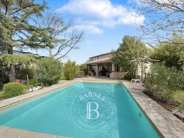 Maison avec piscine et jardin
