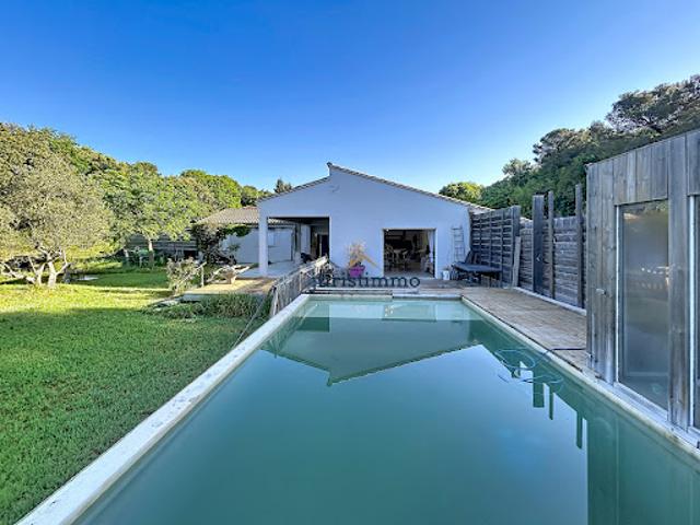 Maison avec piscine et jardin