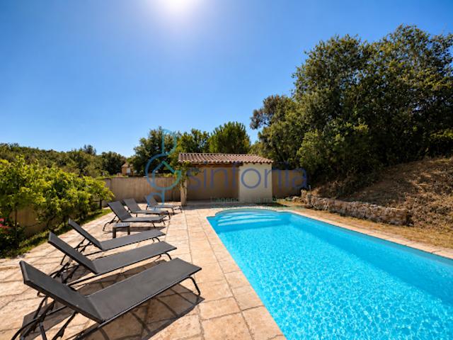 Maison avec piscine et jardin