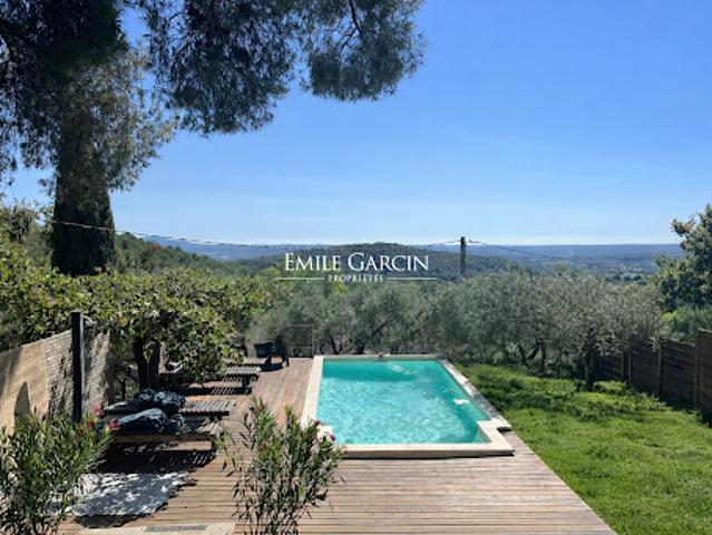Maison avec piscine et jardin
