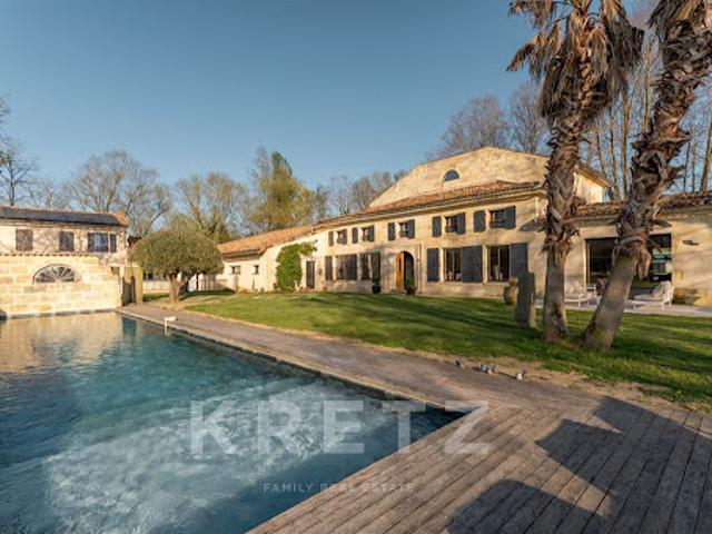 Maison avec piscine et jardin